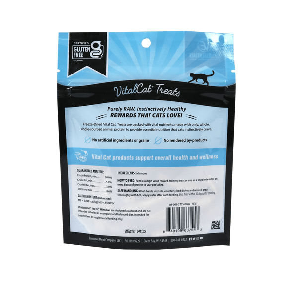 Vital Essentials Vital Cat Minnows Cat Treats