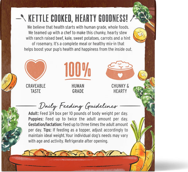 The Honest Kitchen One Pot Roasted Beef & Kale Stew Dog Food