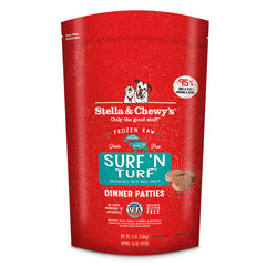 Stella & Chewy's Surf N Turf Frozen Raw Dinner Patties Dog Food