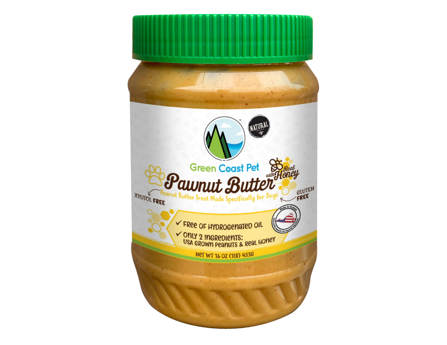 Green Coast Pawnut Butter Dog Treat