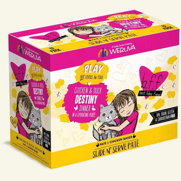Weruva B.F.F. Play Chicken & Duck Destiny Pouch Cat Food