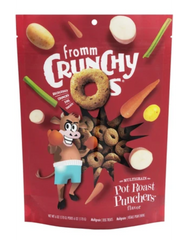 Fromm Crunchy O's Pot Roast Punchers Dog Treats