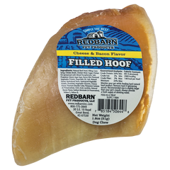Redbarn Filled Hoof Cheese N' Bacon Flavor Dog Treats