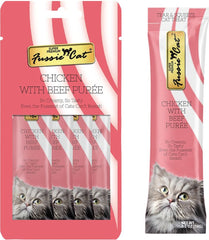 Fussie Cat Chicken with Beef Puree Cat Food