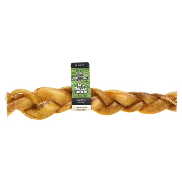 Redbarn Braided Bully Stick Dog Treat