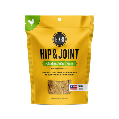 Bixbi Hip & Joint Jerky Chicken Dog Treats