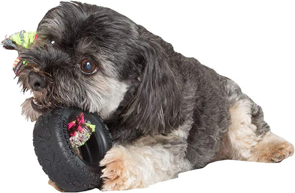 Mammoth Tirebiter II w/ Rope Dog Toy