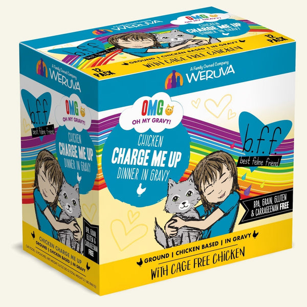 Weruva B.F.F. Omg! Chicken Charge Me Up Pouch Cat Food