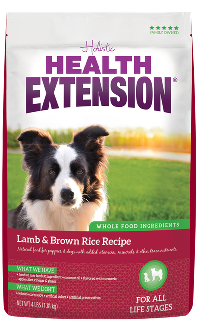 Health Extension Lamb & Brown Rice Recipe Dog Food