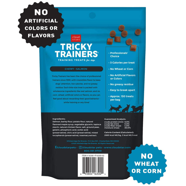 Cloud Star Tricky Trainer Soft & Chewy Salmon Dog Treats