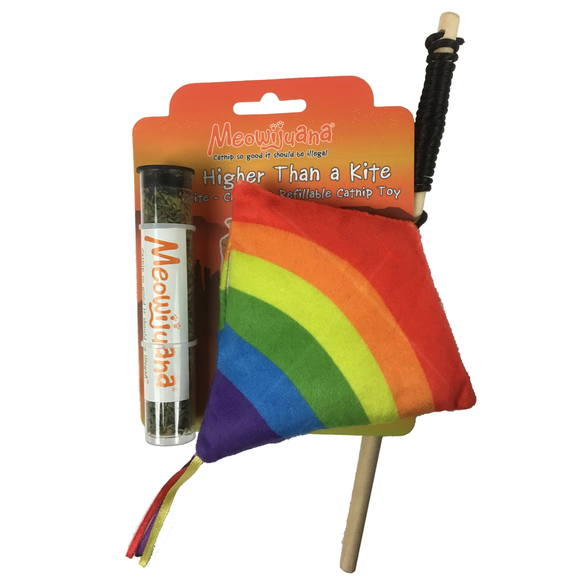 Meowijuana Get Higher Than A Kite Cat Toy