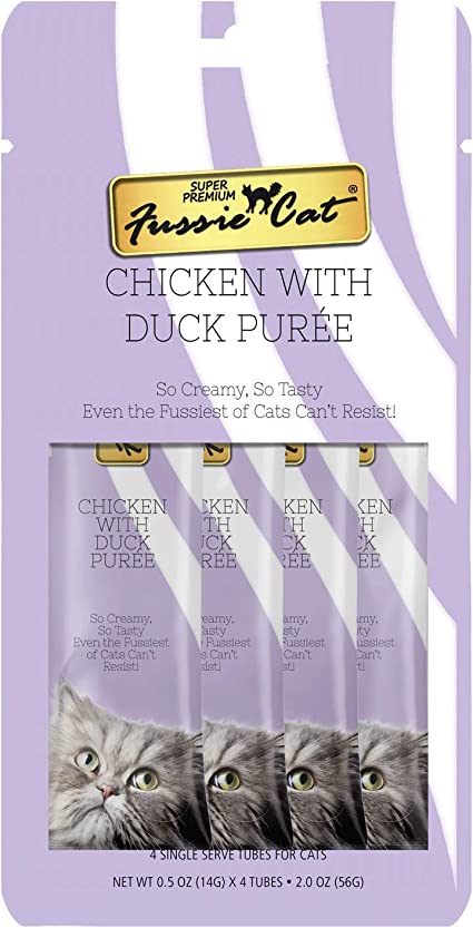 Fussie Cat Chicken With Duck Puree Cat Food