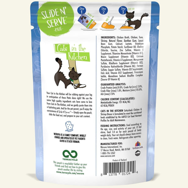 Weruva Cats in the Kitchen Cattyshack Pouch Cat Food