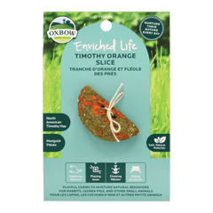 Oxbow Enriched Life Timothy Orange Slice Small Animal Chew Toy