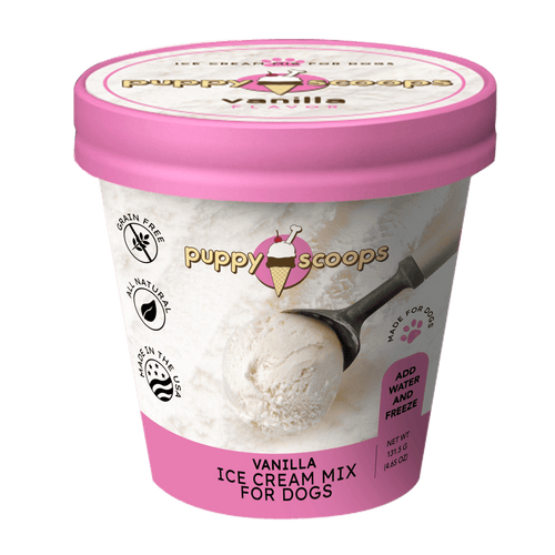 Puppy Scoops Vanilla Ice Cream Mix Dog Treat