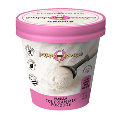 Puppy Scoops Vanilla Ice Cream Mix Dog Treat