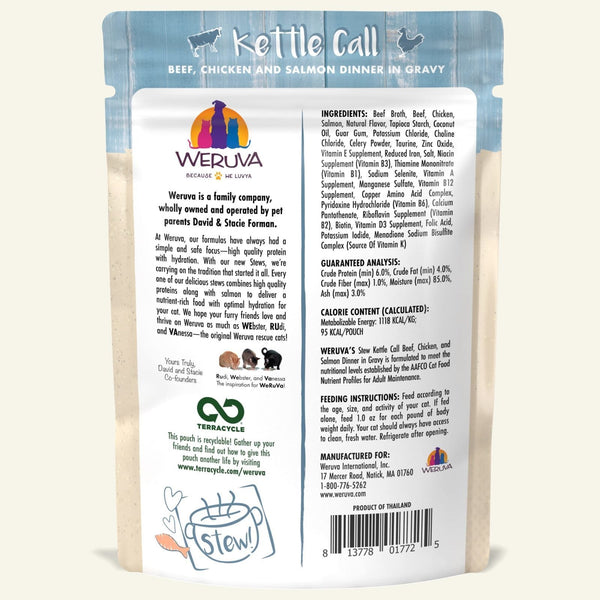 Weruva Stew! Kettle Call Pouch Cat Food