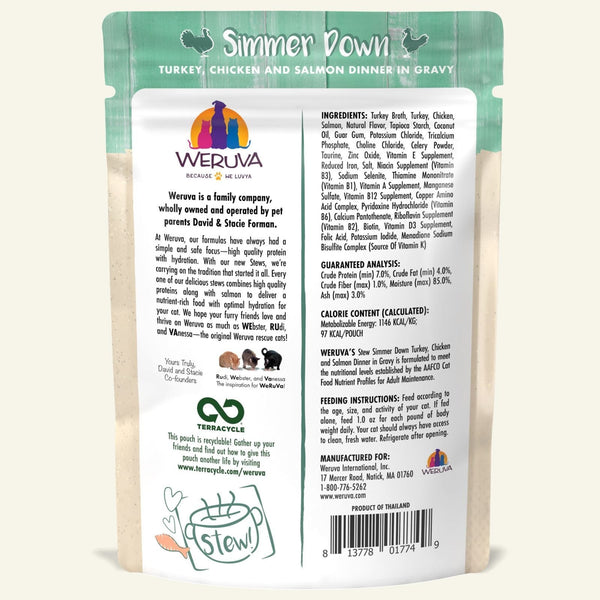 Weruva Stew! Simmer Down Pouch Cat Food