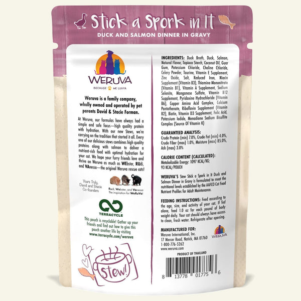 Weruva Stew! Stick A Spork In It Pouch Cat Food