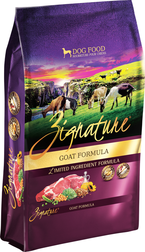 Zignature Goat Formula Dog Food