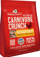 Stella & Chewy's Carnivore Crunch Chicken Recipe Dog Treats