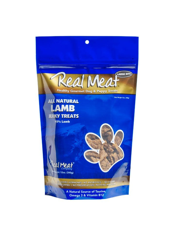 Real Meat All-Natural Lamb Jerky Dog Treats