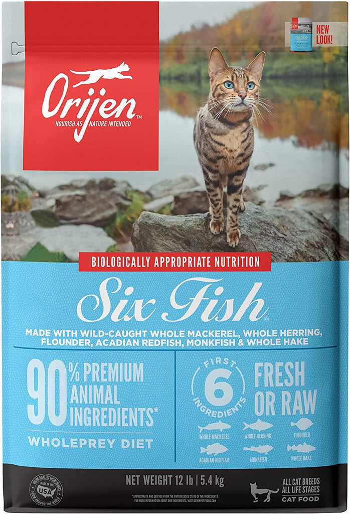 Orijen Six Fish Cat Food Pet Oasis