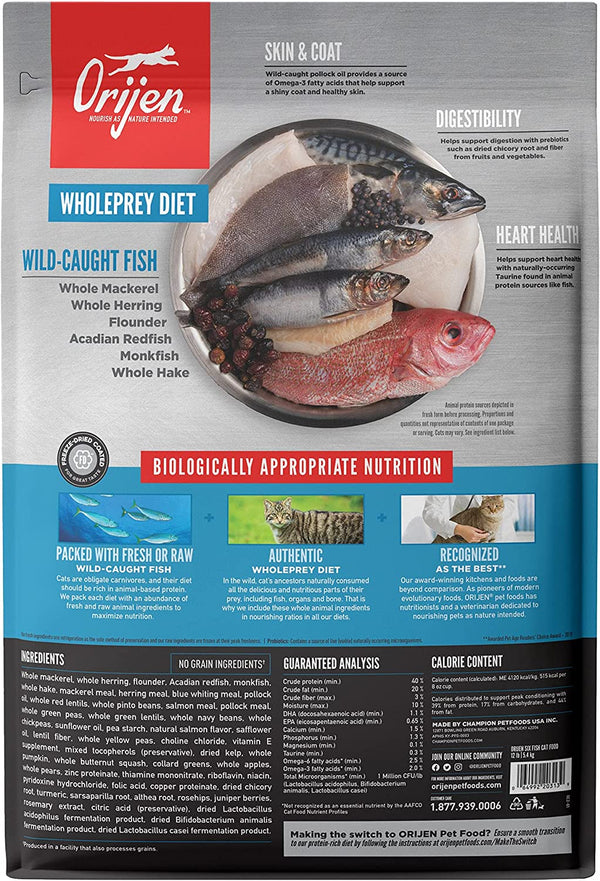 Orijen Six Fish Cat Food