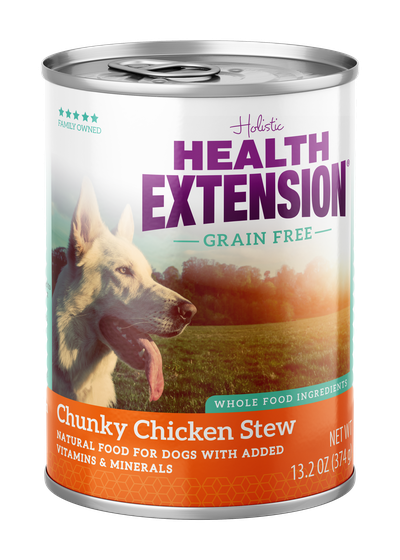 Health Extension Chunky Chicken Stew Canned Dog Food