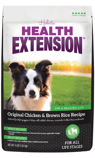 Health Extension Original Chicken & Brown Rice Recipe Dog Food