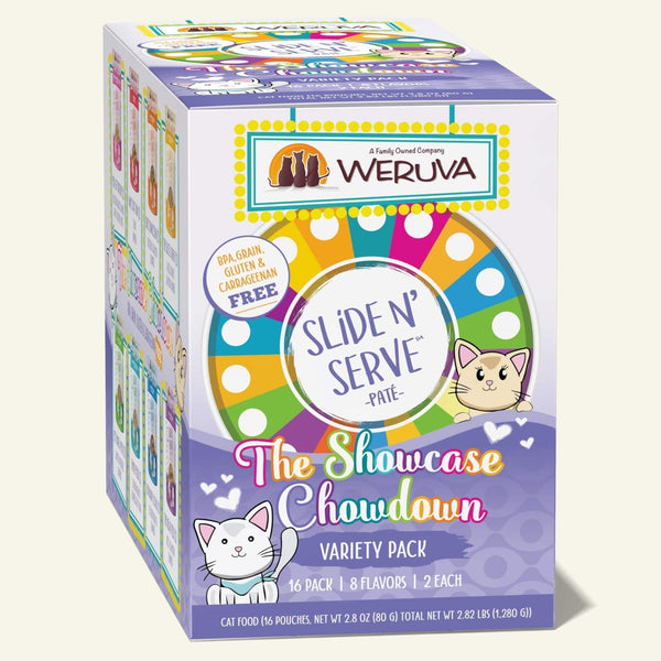 Weruva The Showcase Chowdown Pouch Cat Food