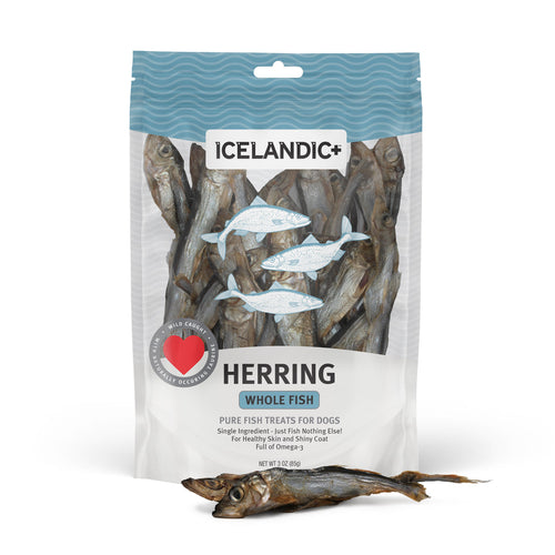 Icelandic Herring Whole Fish Dog Treats