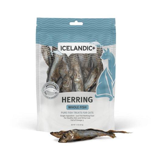 Icelandic+ Herring Whole Fish Cat Treats