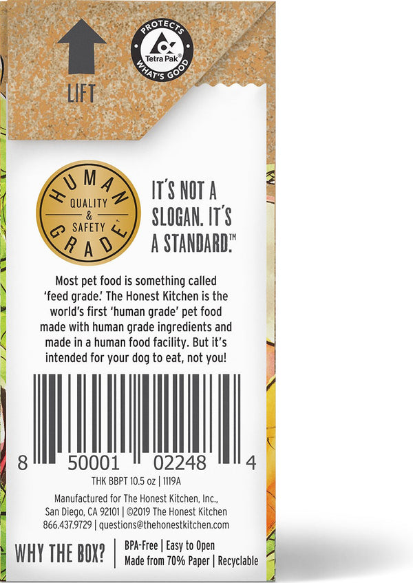 The Honest Kitchen Butcher Block Pate Turkey & Autumn Veggies Dog Food