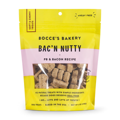 Bocce's Bakery Bac N' Nutty Soft & Chewy Dog Treats