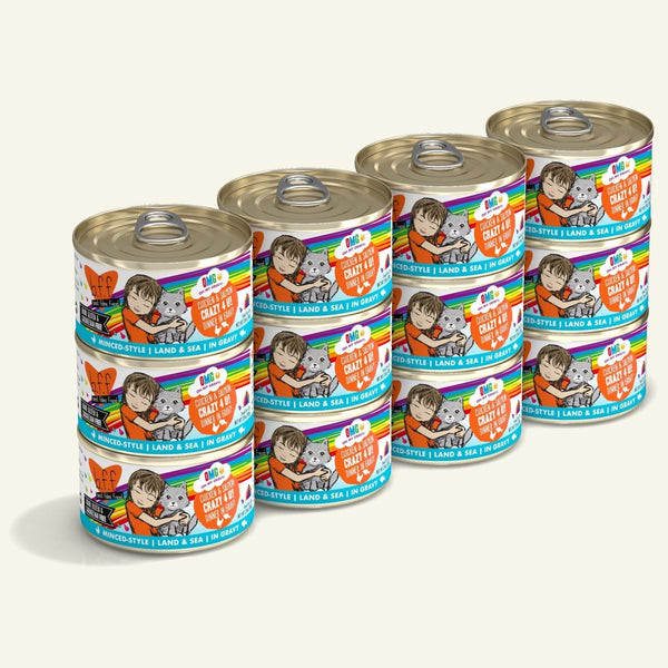 Weruva B.F.F. Omg! Chicken & Salmon Crazy 4 U! Canned Cat Food