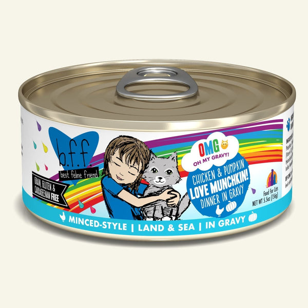 Weruva B.F.F. Omg! Chicken & Pumpkin Love Munchkin! Canned Cat Food