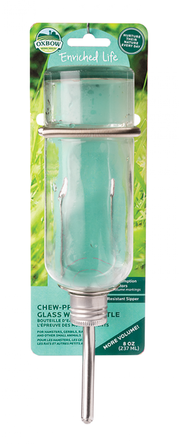 Oxbow Chew Proof Glass Water Bottle 32 oz