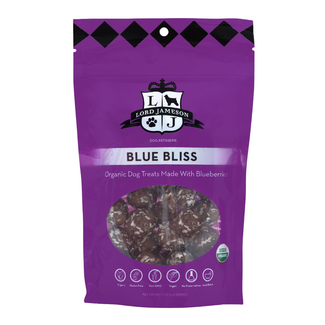 Lord Jameson Blue Bliss Wild Blueberries & Purple Carrot Dog Treats