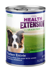 Health Extension Grain Free Turkey Entrée Canned Dog Food