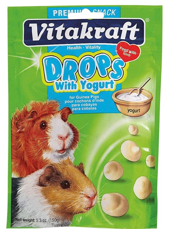 Vitakraft Drops with Yogurt Small Animal Treats Pet Oasis