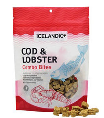 Icelandic+ Combo Bites Cod Lobster Dog Treats