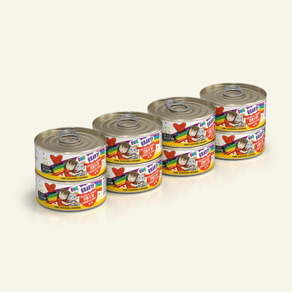 Weruva B.F.F. Omg! Chicken & Salmon Stir It Up Canned Cat Food