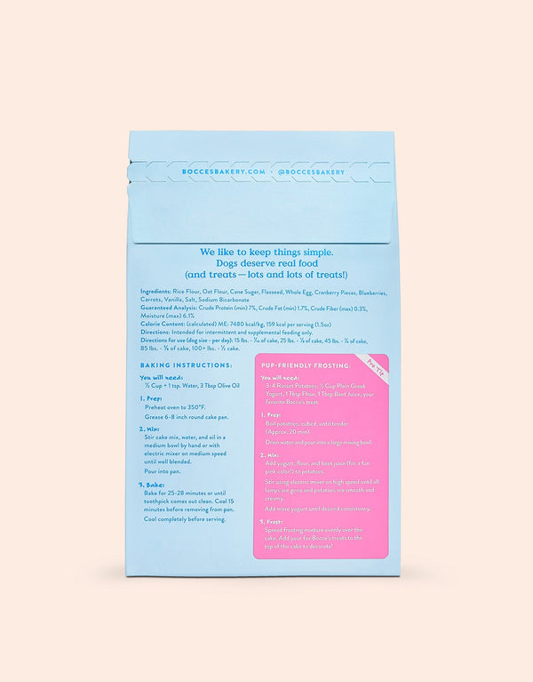 Bocce's Bakery Birthday Cake Mix For Dogs