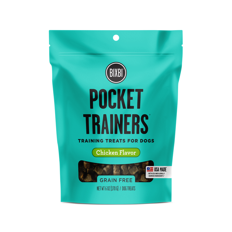 Bixbi Pocket Trainers Chicken Flavor Dog Treats