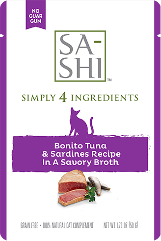 Sa-Shi Tuna & Sardine Cat Topper