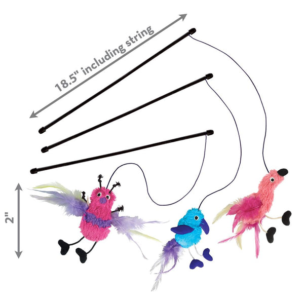 Kong Active Feather Teaser Cat Toy