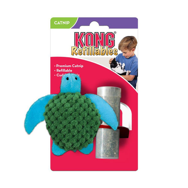 Kong Refillables Turtle Cat Toy