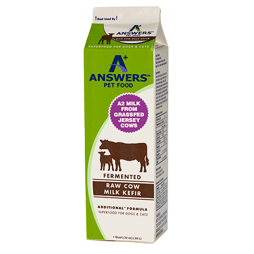 Answers Fermented Raw Cows Milk Kefir