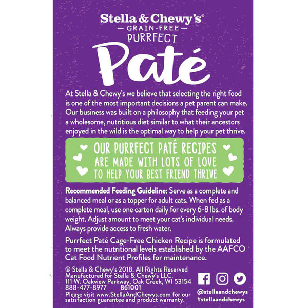 Stella & Chewy's Cage-Free Chicken Pate Cat Food